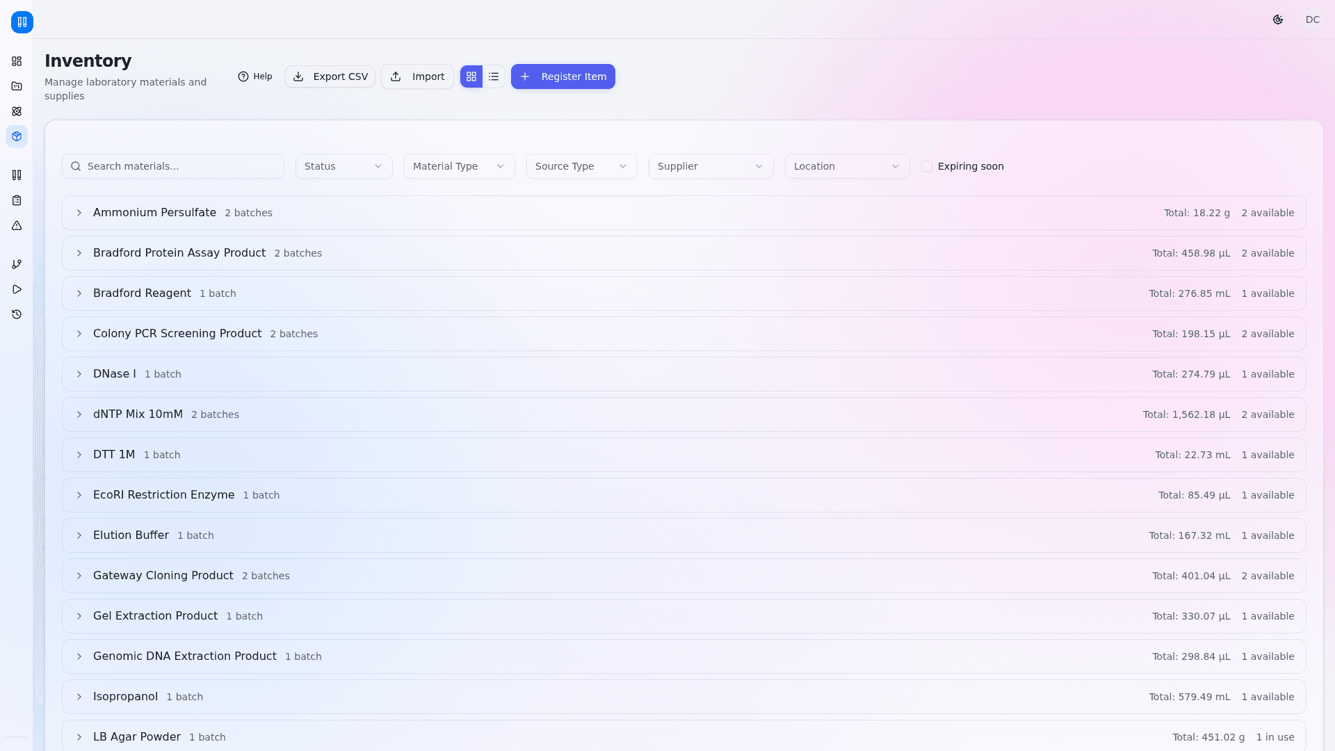 Inventory Management